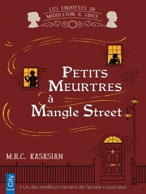 cover image of Petits meurtres à Mangle Street